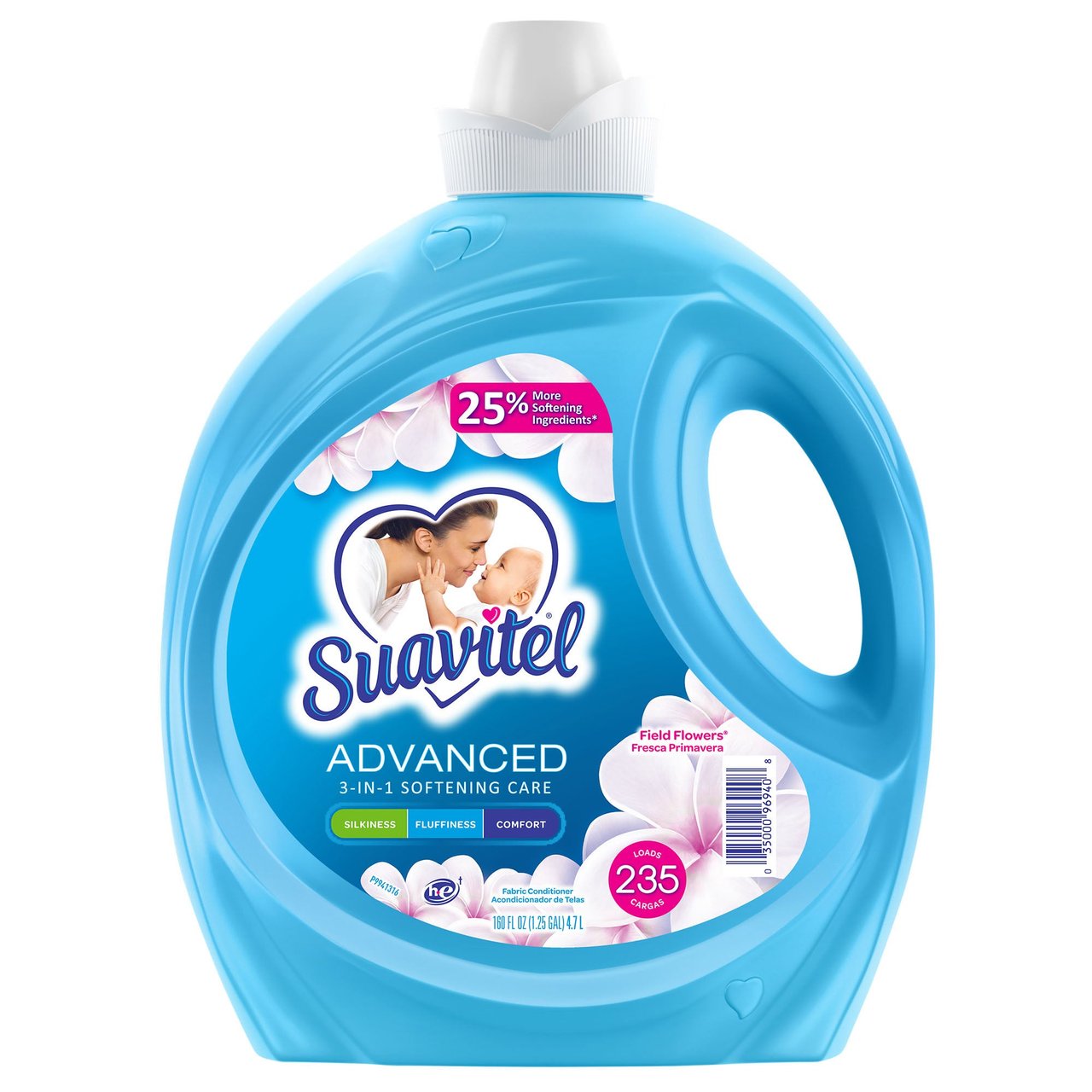 Suavitel Advanced Field of Flowers 160 fl oz 235 Loads 5 Qts - Image 1