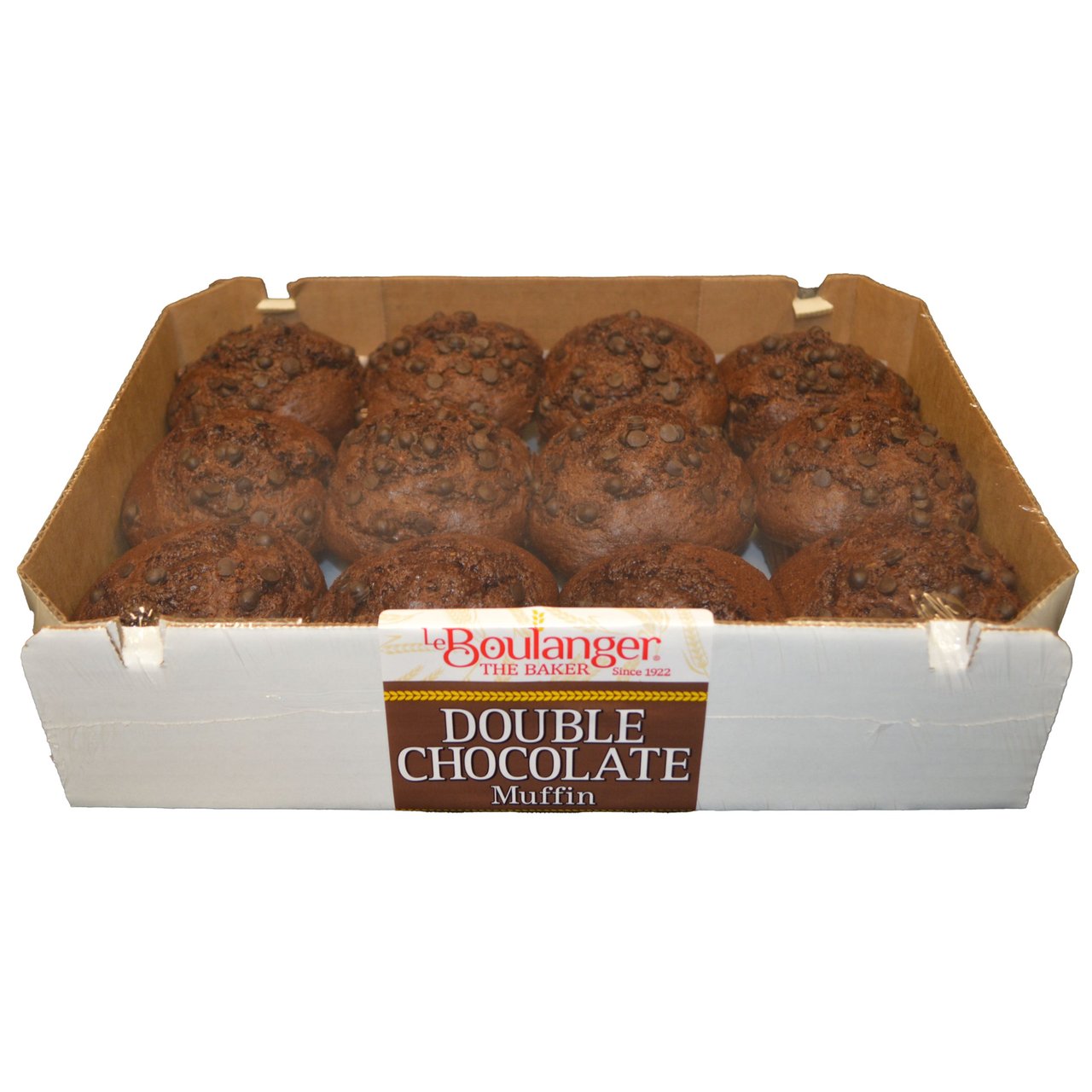 Le Boulanger Double Chocolate Muffin, 12 ct / 4 oz