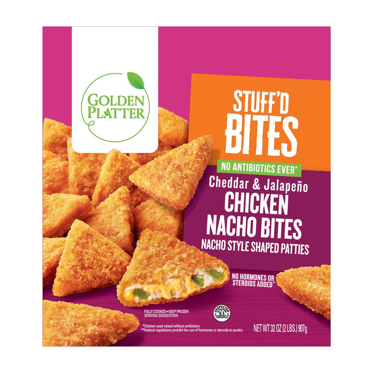 Golden Platter Chicken Nacho Bites 2 lbs - Image 1