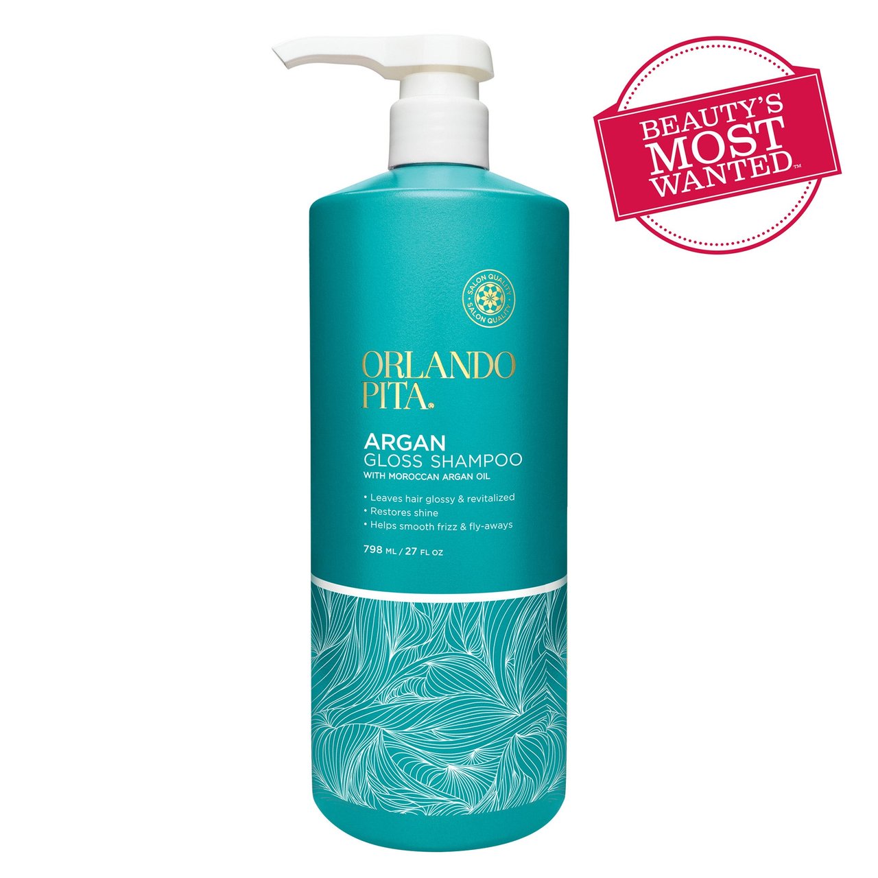 Orlando Pita Argan Gloss Shampoo with Travel Argan Oil