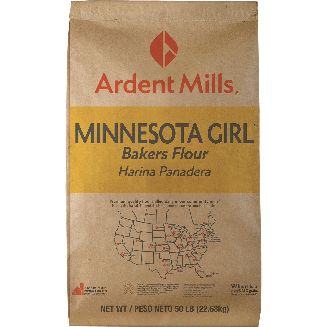 Ardent Mills Minnesota Girl Bakers Flour 50 LB - Image 1
