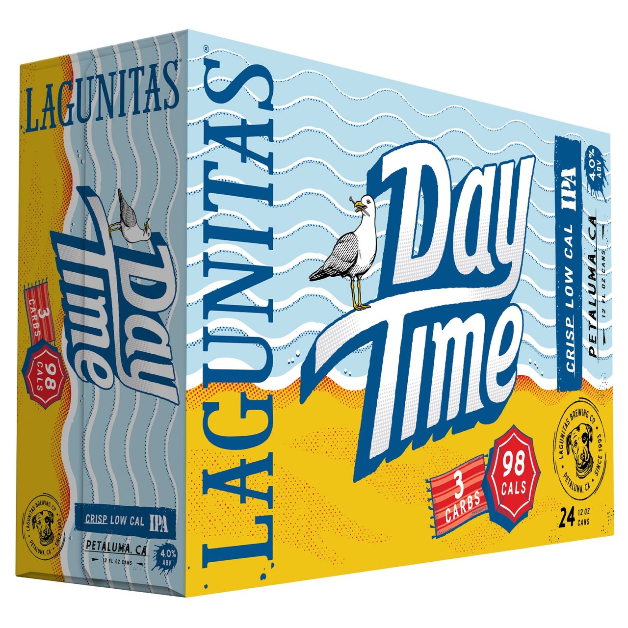 Lagunitas Daytime IPA 24/12 Ounce Cans - Image 1