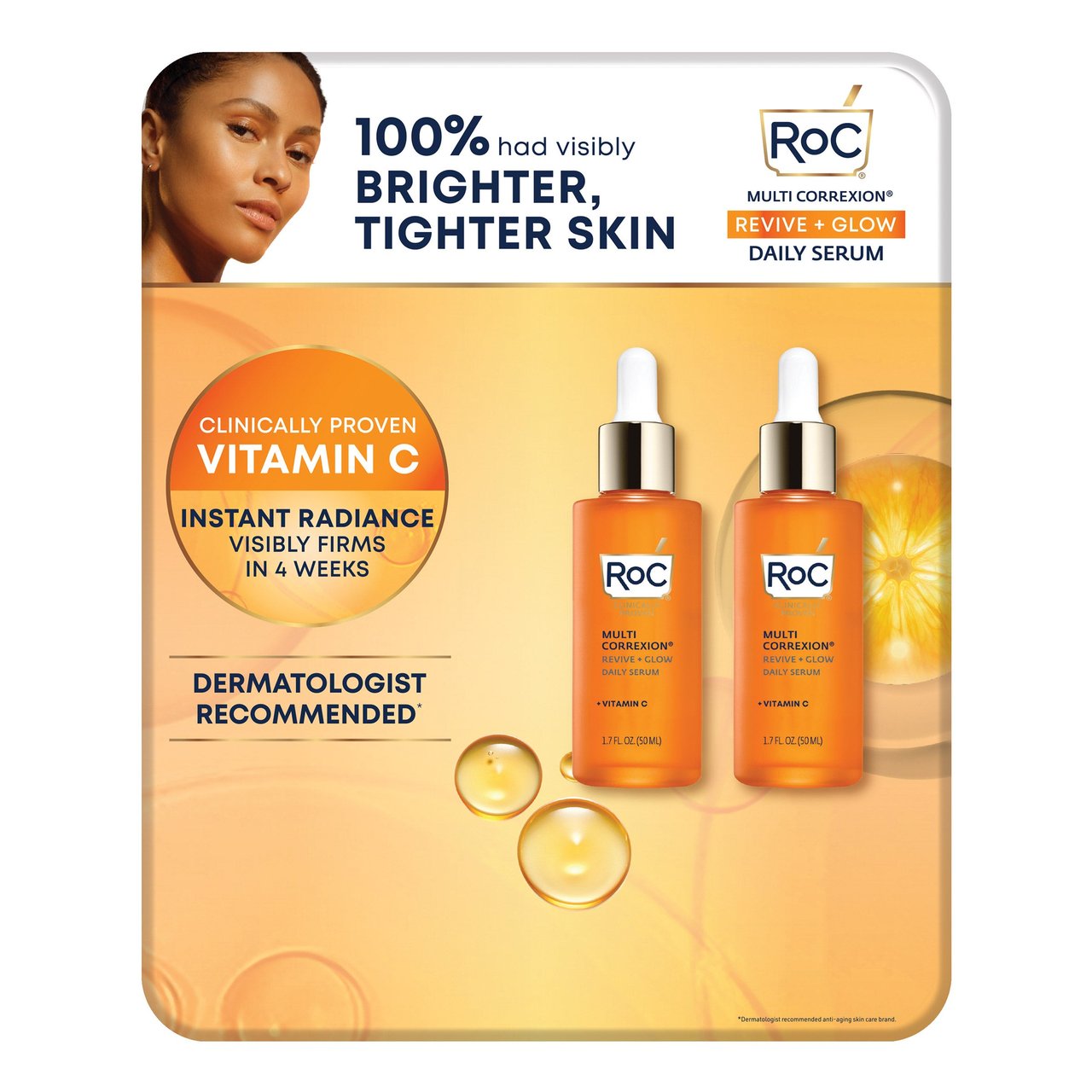 RoC Vitamin C Serum 2-Pack, 1.7 oz Each - Image 1