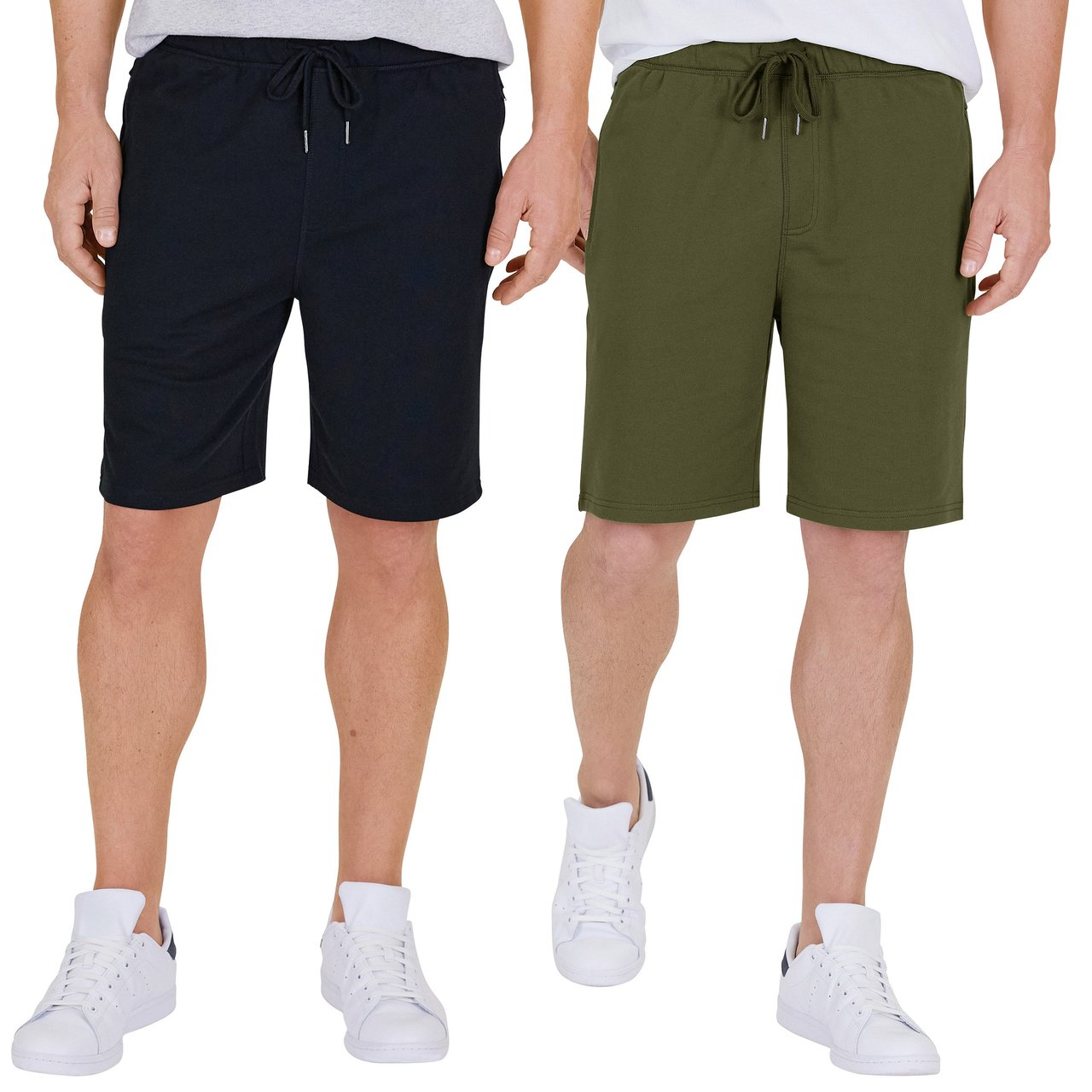 Eddie Bauer Men's Lounge Shorts, 2-Pack - Image 1