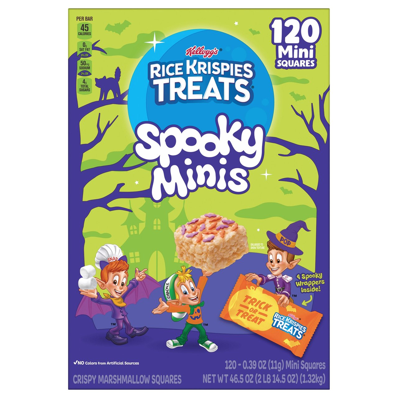 Kellogg's Rice Krispies Treats Spooky Minis, 120 ct - Image 1