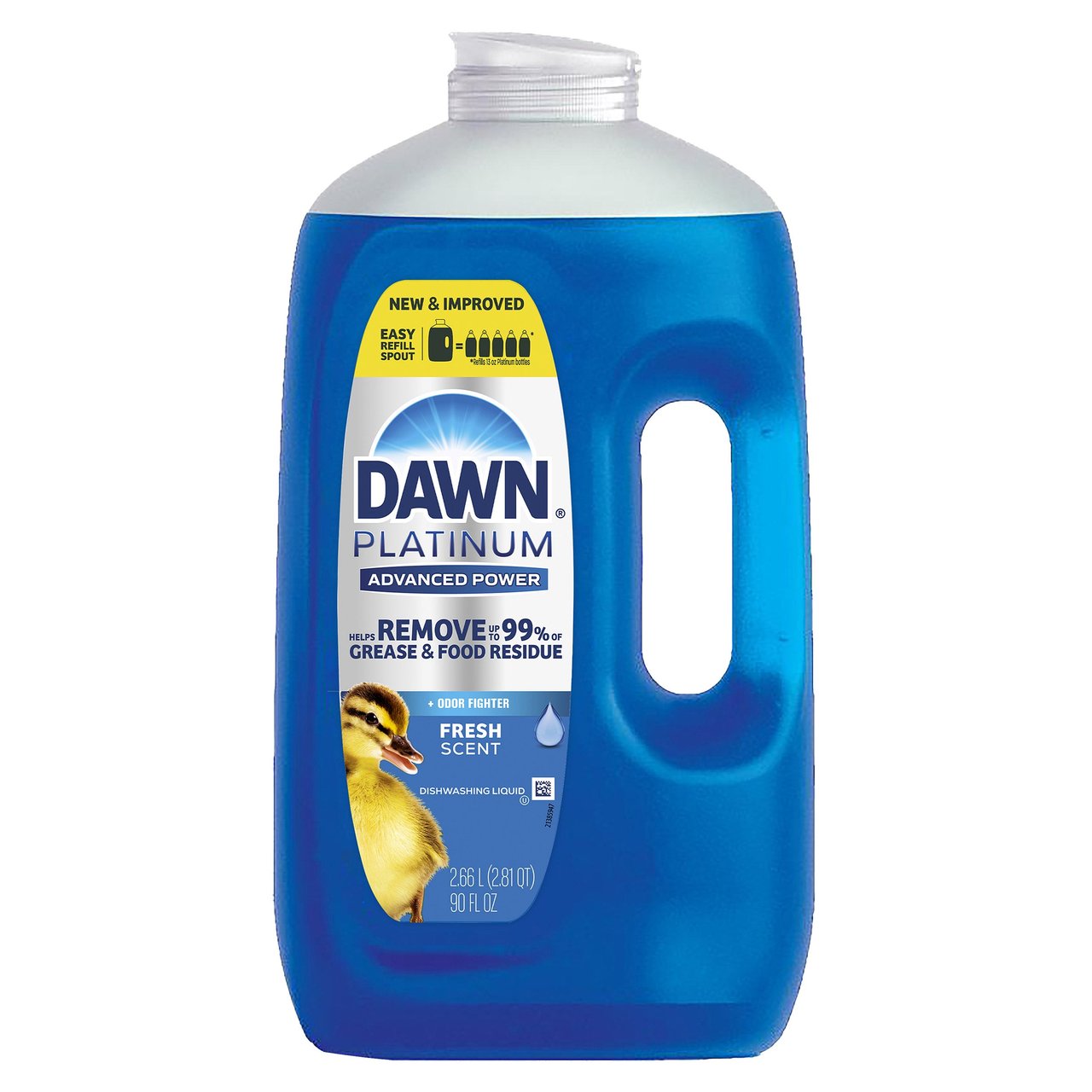 Dawn Platinum Advanced Power Dishwashing Liquid, 90 oz - Image 1