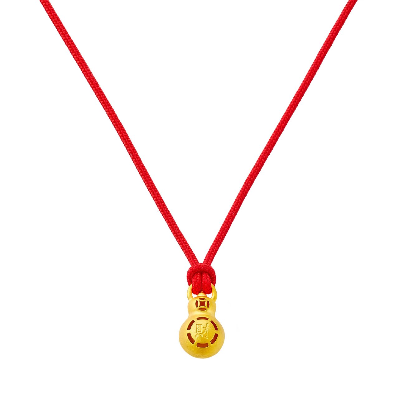 24KT Yellow Gold Hulu Pendant 24" Approx. 4.07 Grams - Image 1