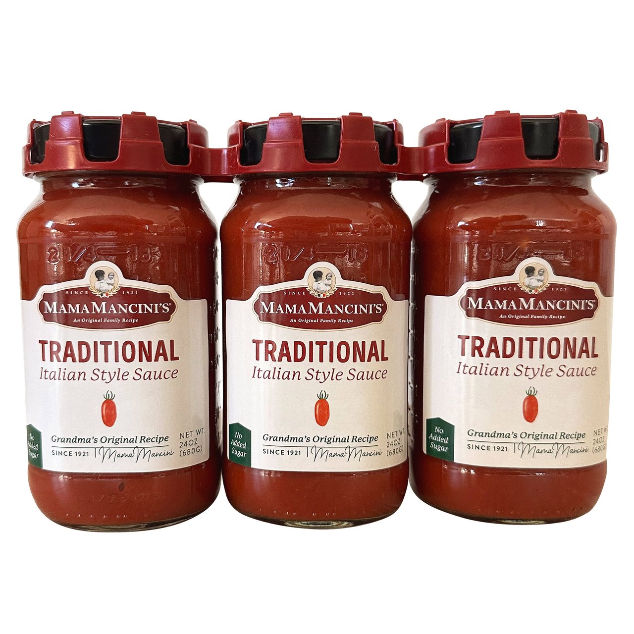 Mama Mancini's Traditional Italian Style Sauce, 3-Pack (3 × 24 oz / 4.5 lbs) - Image 1