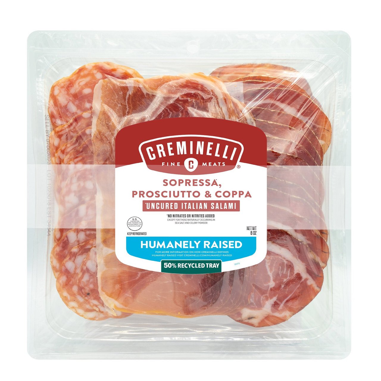 Creminelli Prosciutto, Sopressa & Capocollo 2-Pack, 6 Ounces Each - Image 1