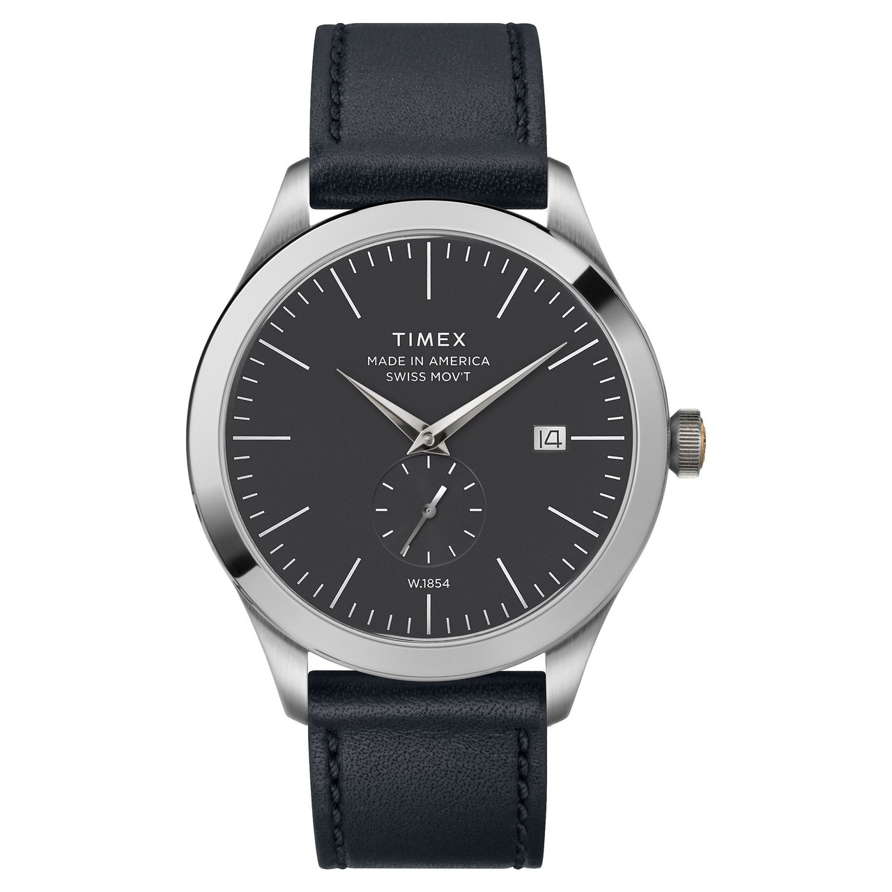 Timex American Documents Stainless Steel Quartz Men's Watch