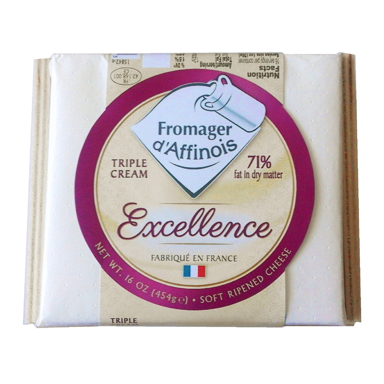 Fromager d'Affinois Imported from France, 1 lb - Image 1