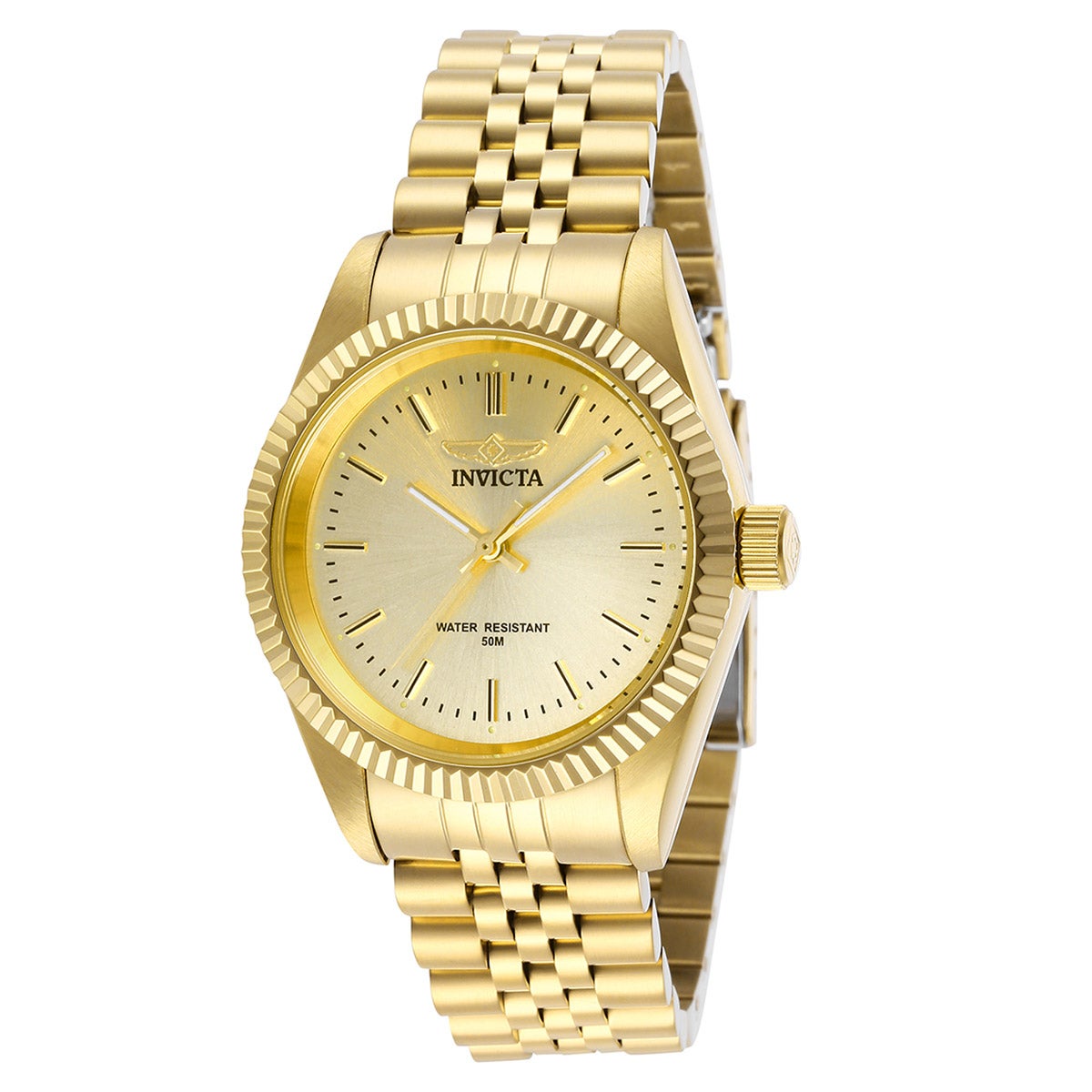 Invicta Specialty Gold Tone Ladies Quartz Watch