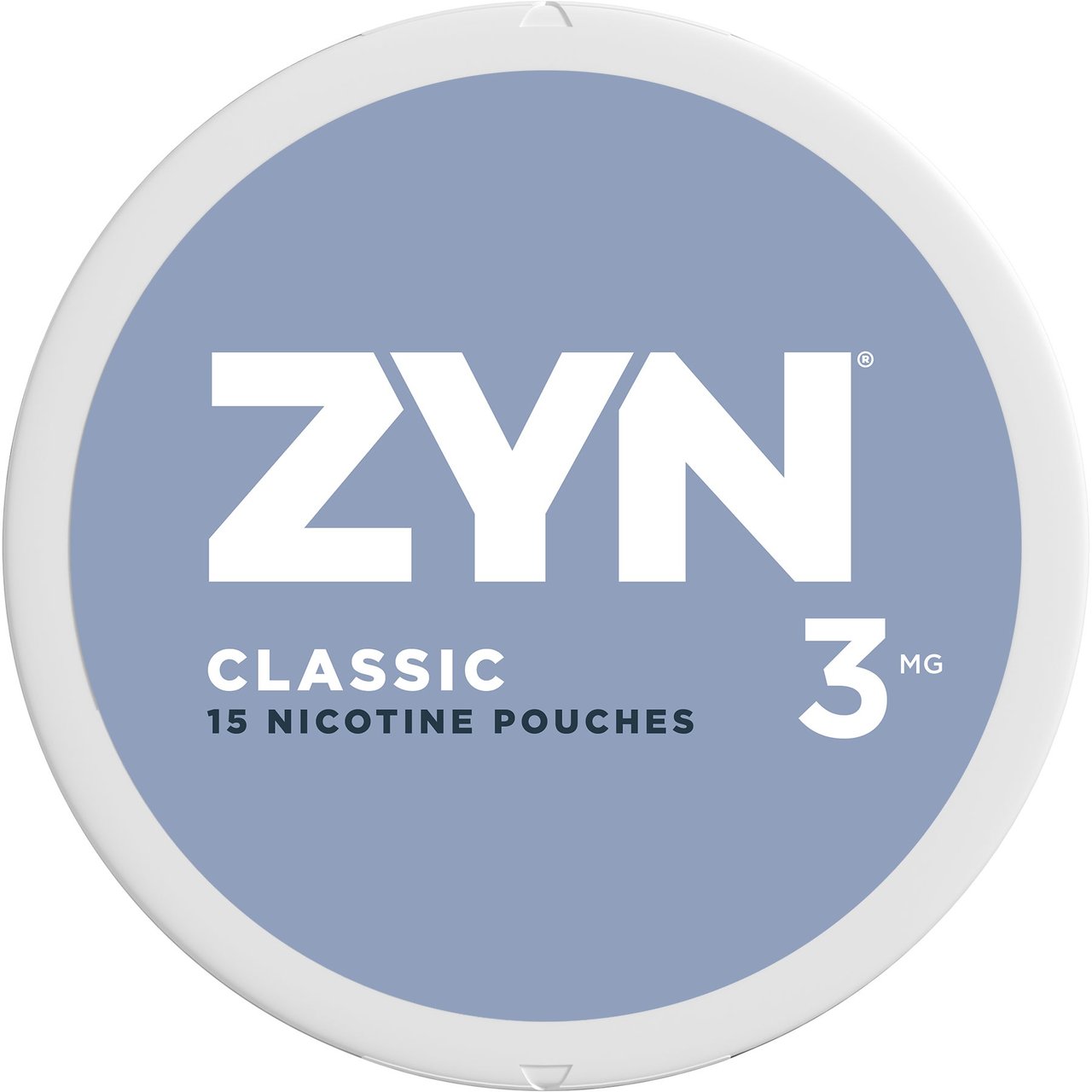 ZYN Classic Nicotine Pouch 3mg, 5-Pack, 15 ct Cans