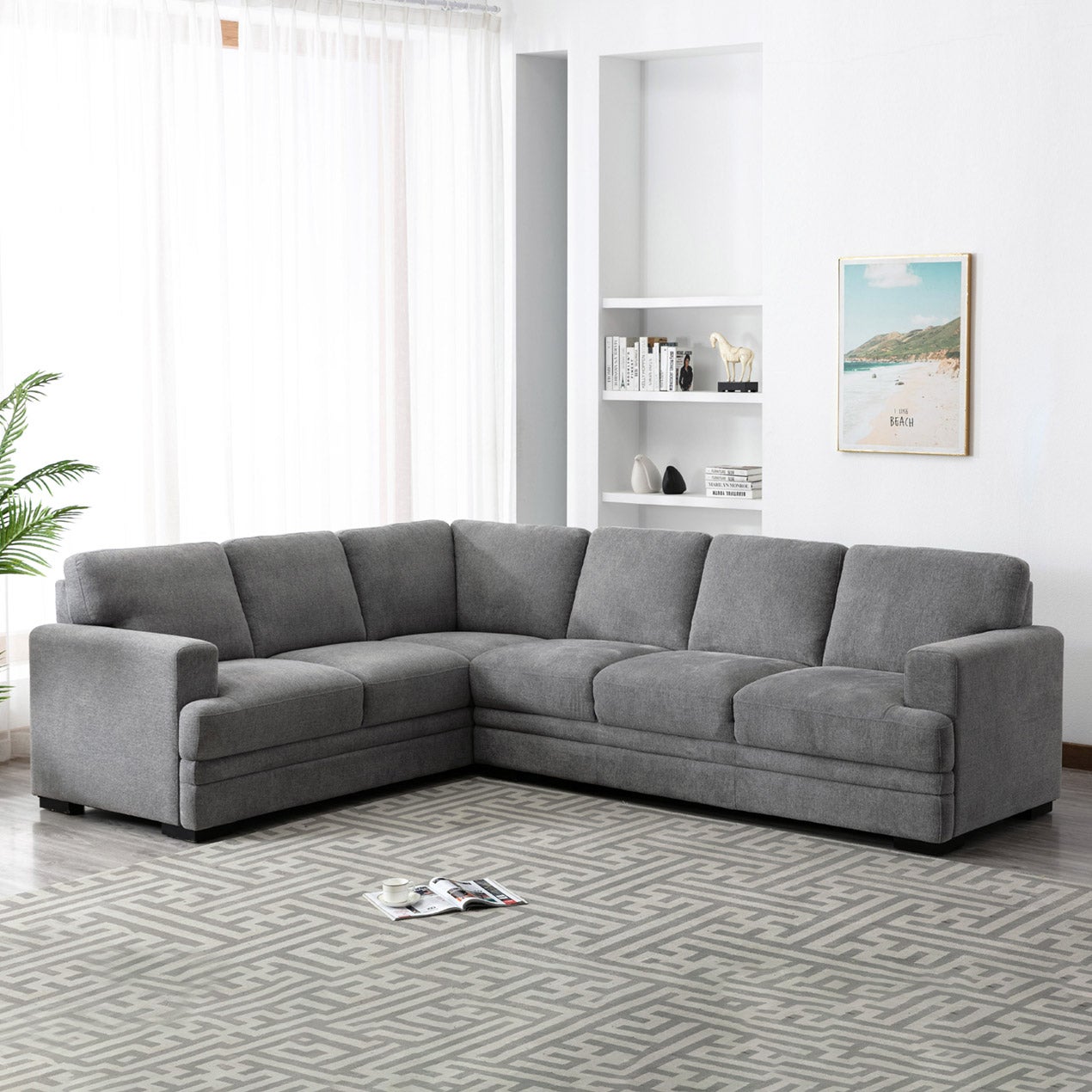 Medford Fabric Sectional - Image 1