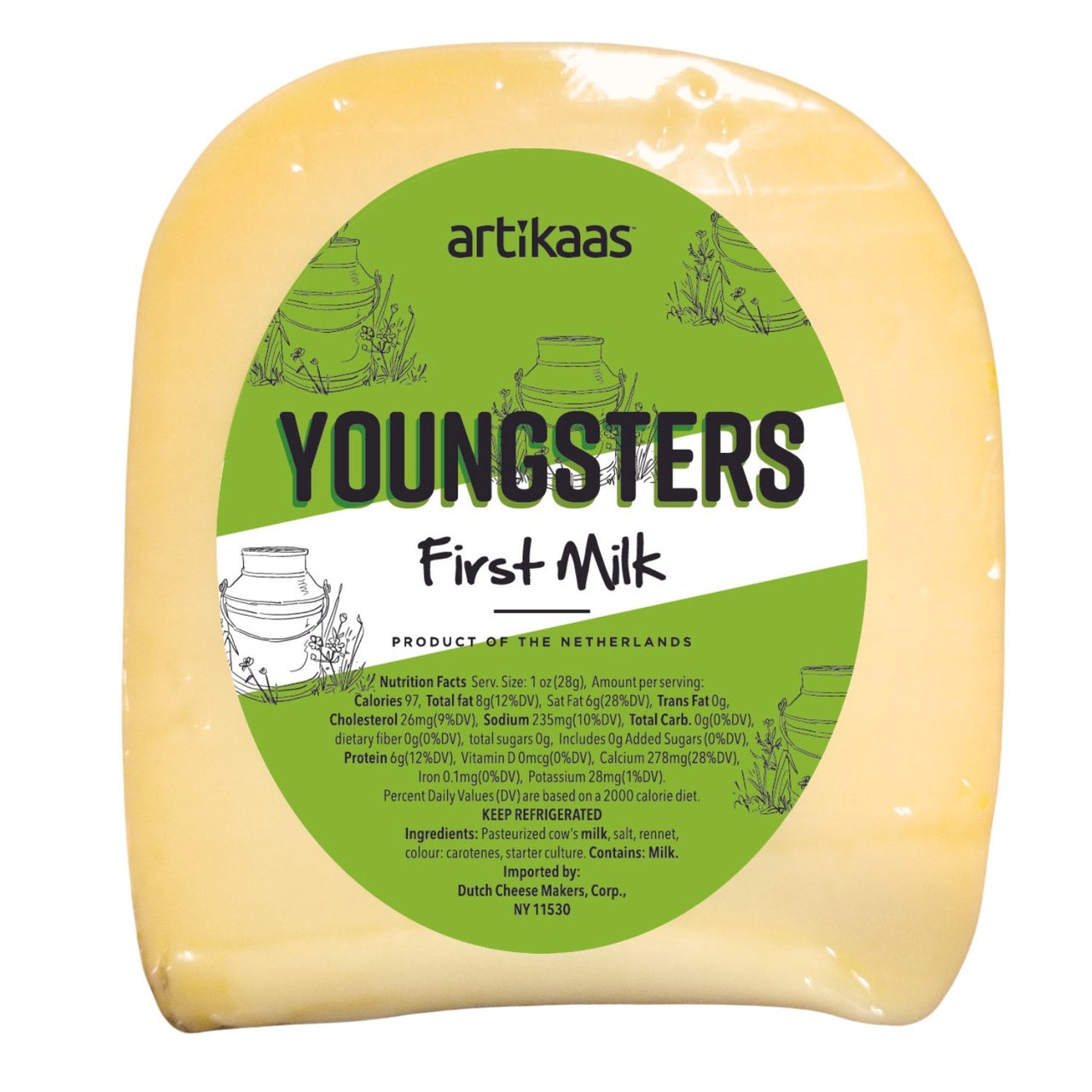 Artikaas Youngsters First Milk Gouda (Price per Pound)
