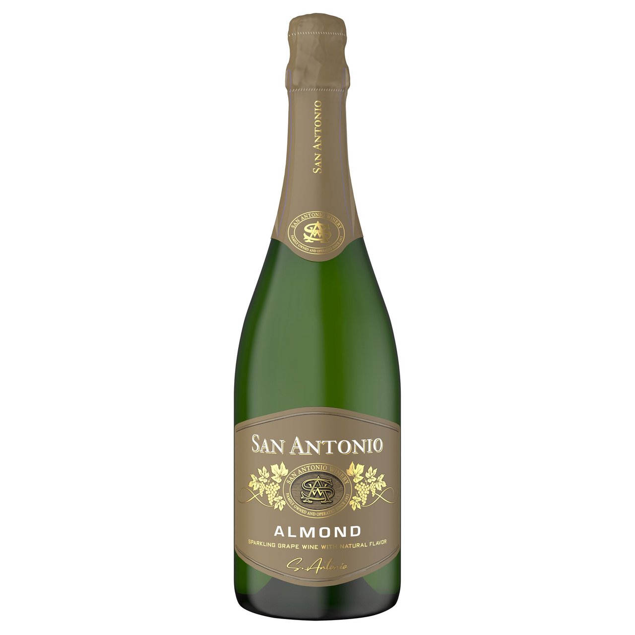SAN ANTONIO ALMOND SPARKLING WINE CALIFORNIA 750ML - Image 1