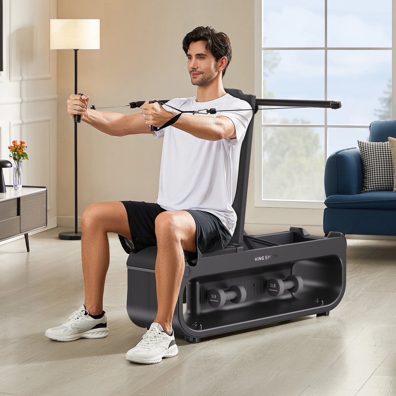 Kingsmith Strength Training Adjustable Bench Black - Image 1