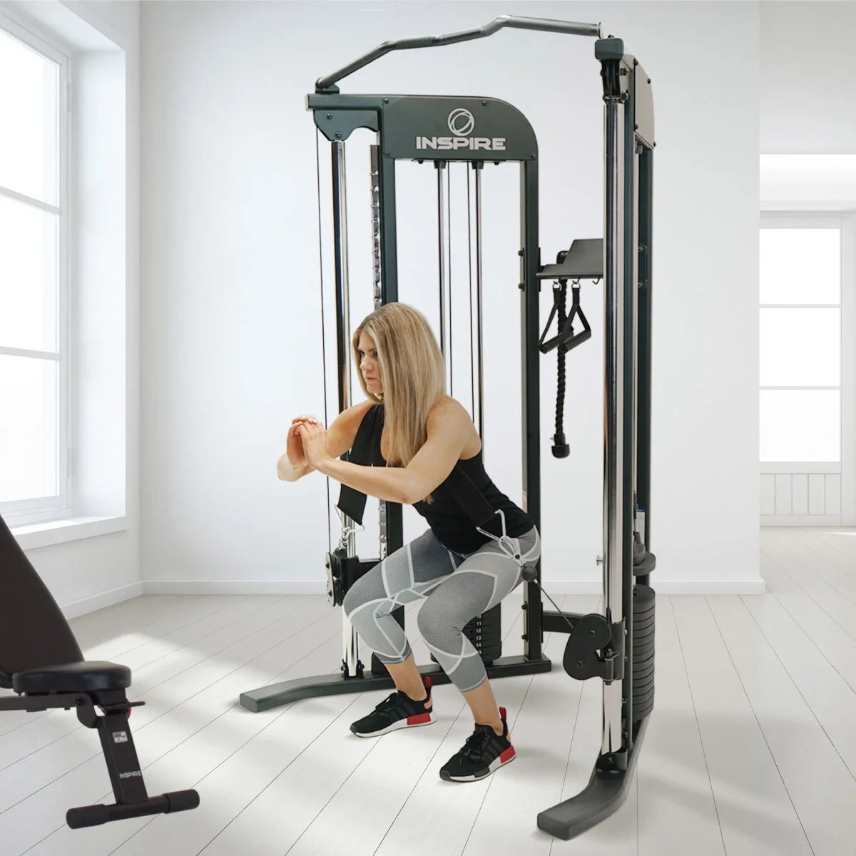 Inspire Fitness FTX Functional Trainer with Bench - Image 1