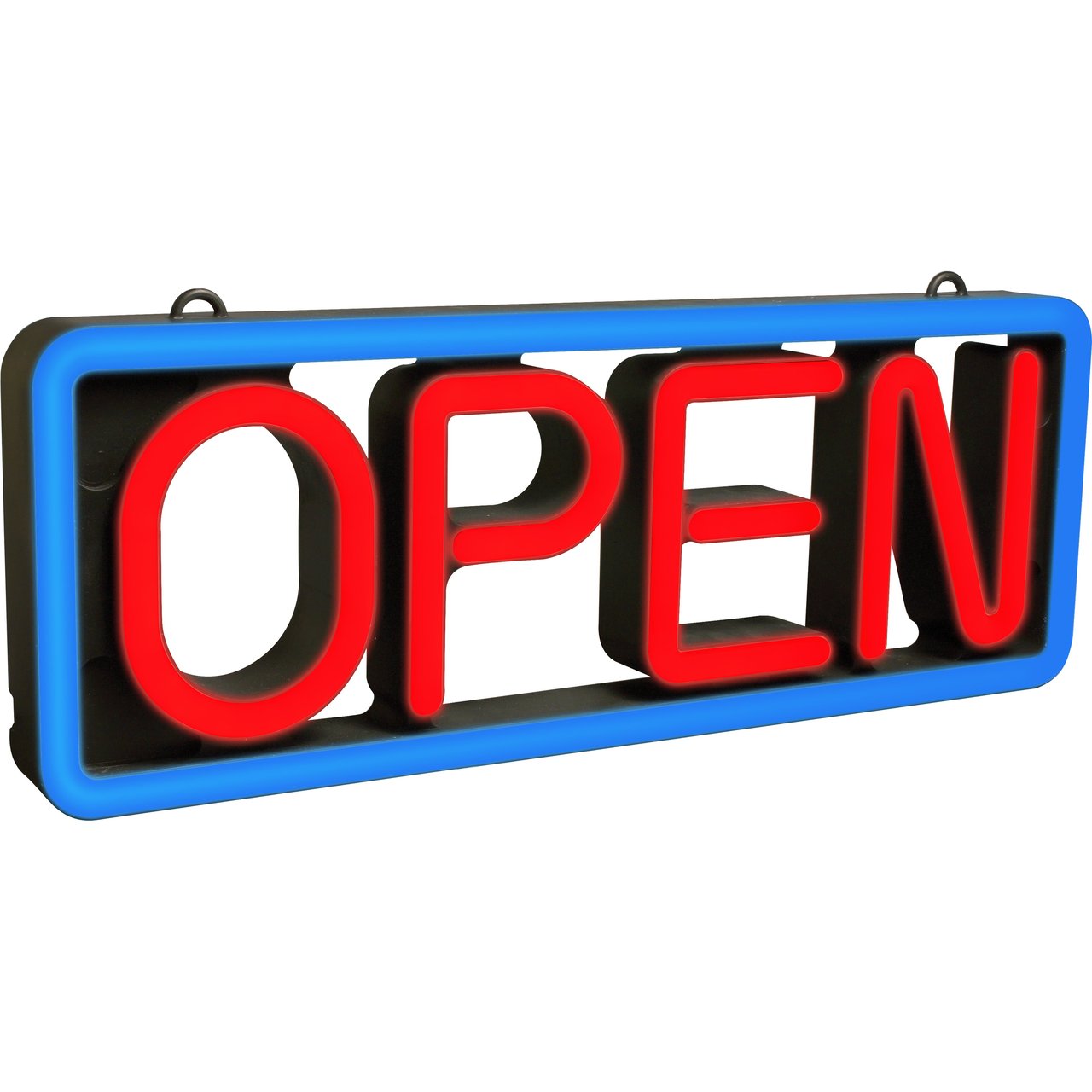 Pro-Lite Multi Color LED Sign "Open" Rectangle - Image 1
