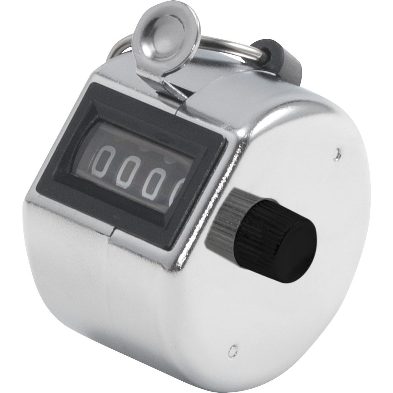 Bates Chrome Tally Counter AVT9841000, 0-9999 - Image 1