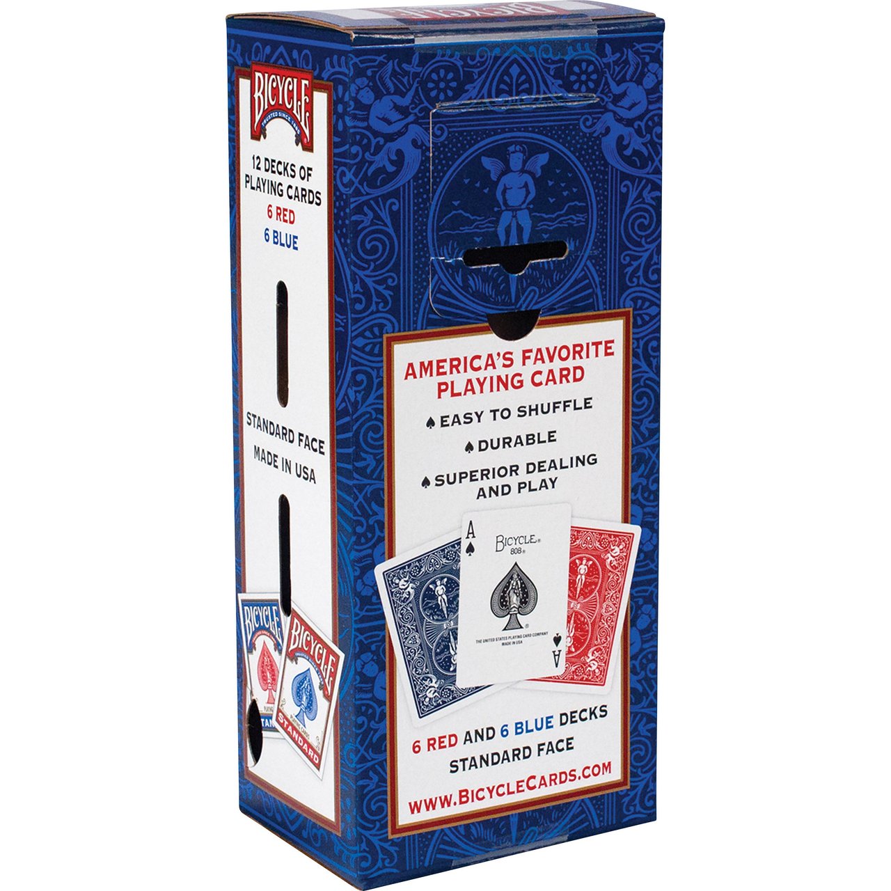 Bicycle Standard Playing Cards, 12 Deck Pack - Image 1