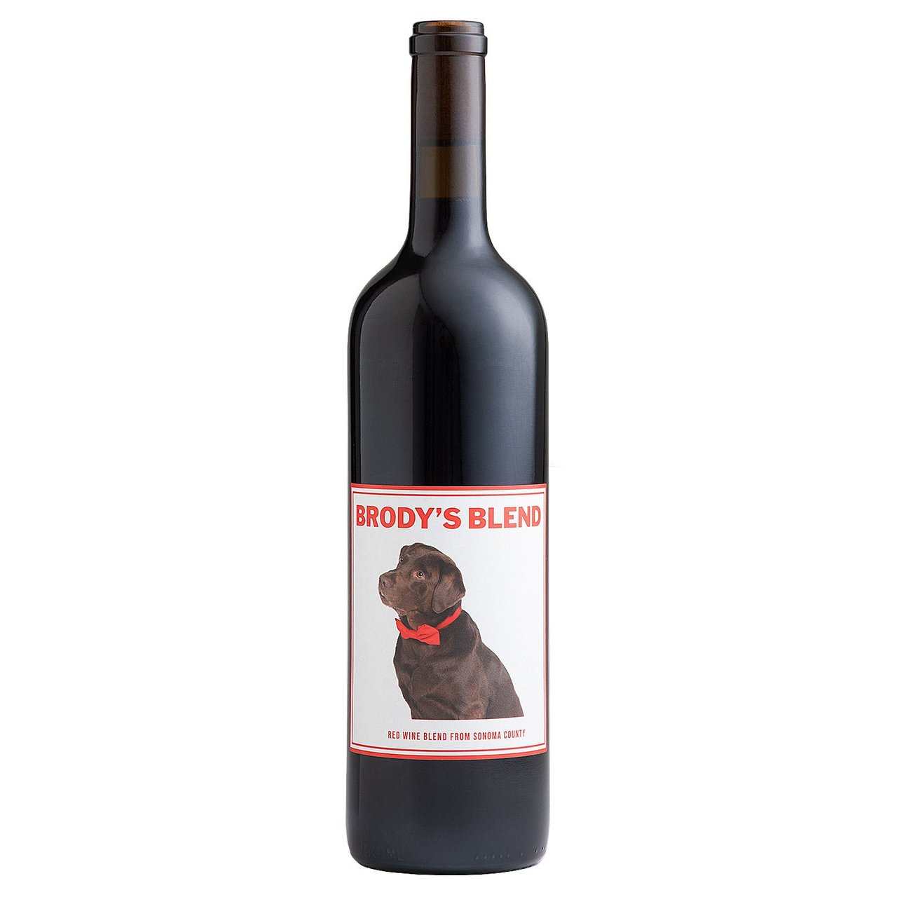 Wine Guy & Wine Gal Brody's Red Blend Sonoma 750 ML - Image 1