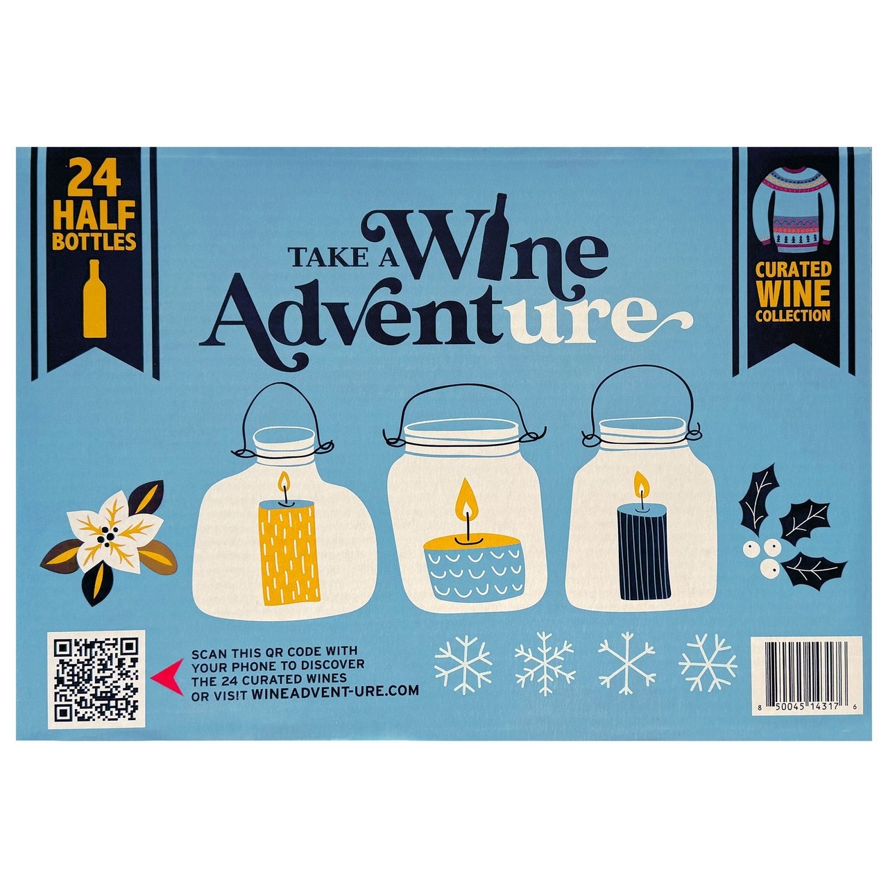 Take A Wine Adventure Global Variety Imported 24/375ML - Image 1