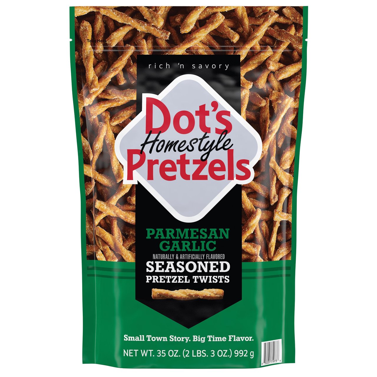 Dot's Parmesan & Garlic 35 oz (2.1 lbs) - Image 1