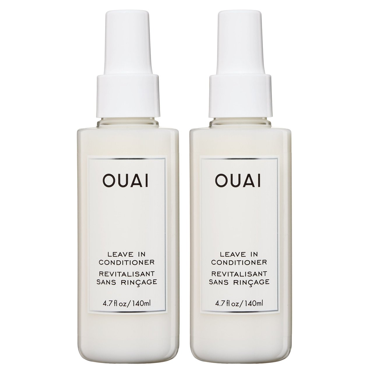 OUAI Leave In Conditioner, 4.7 fl oz, 2-Pack
