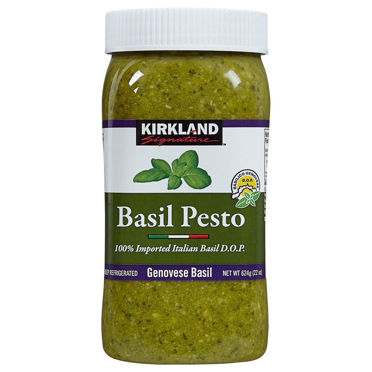 Kirkland Signature Italian Basil Pesto 22 oz - Image 1
