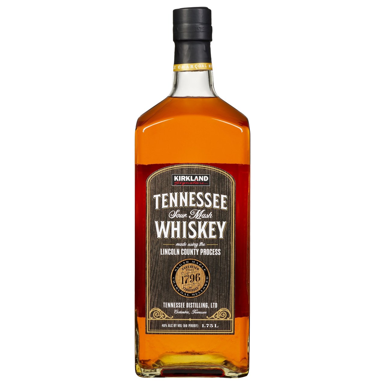 Kirkland Signature Tennessee Whiskey 4 Year Old 1.75 Liter