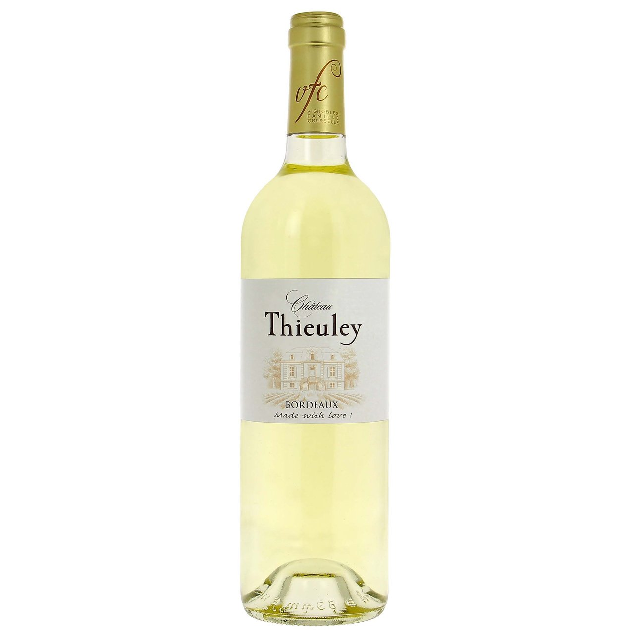 Château Thieuley Bordeaux Blanc, Bordeaux France 750ML