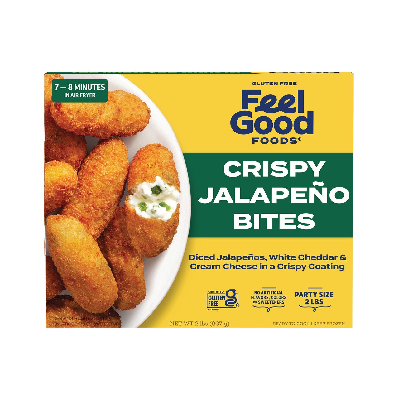 Feel Good Foods Crispy Jalapeño Bites 32 Ounces - Image 1