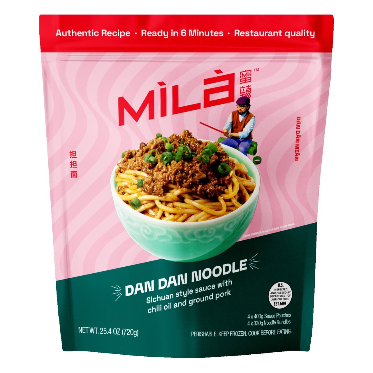 MìLà Spicy Dan Dan Noodles 29.2 oz - Image 1