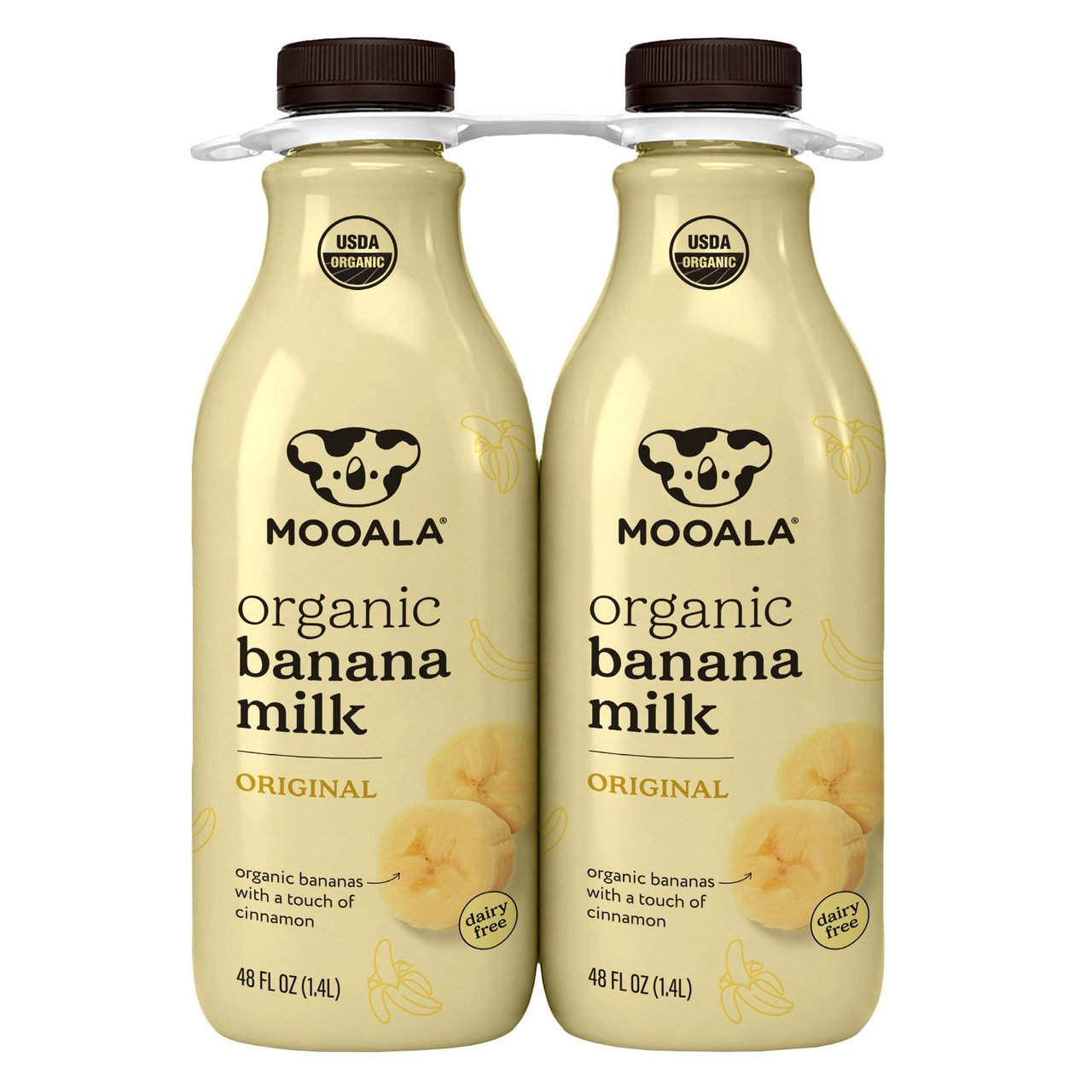 MOOALA ORGANIC BANANA MILK 2/48 OZ - Image 1