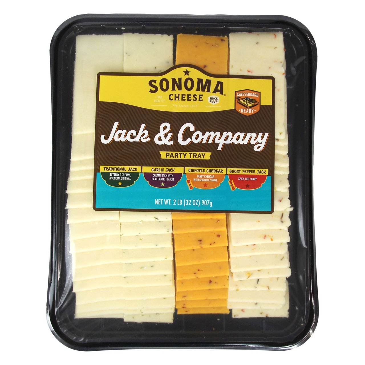 Sonoma Cheese Jack & Company Party Tray, 32 oz - Image 1