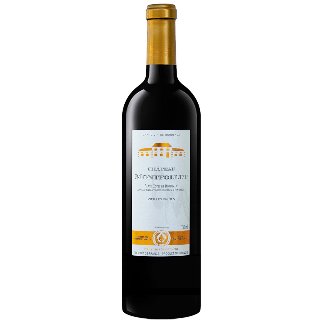 Château Montfollet Vieilles Vignes Bordeaux France 750ml - Image 1