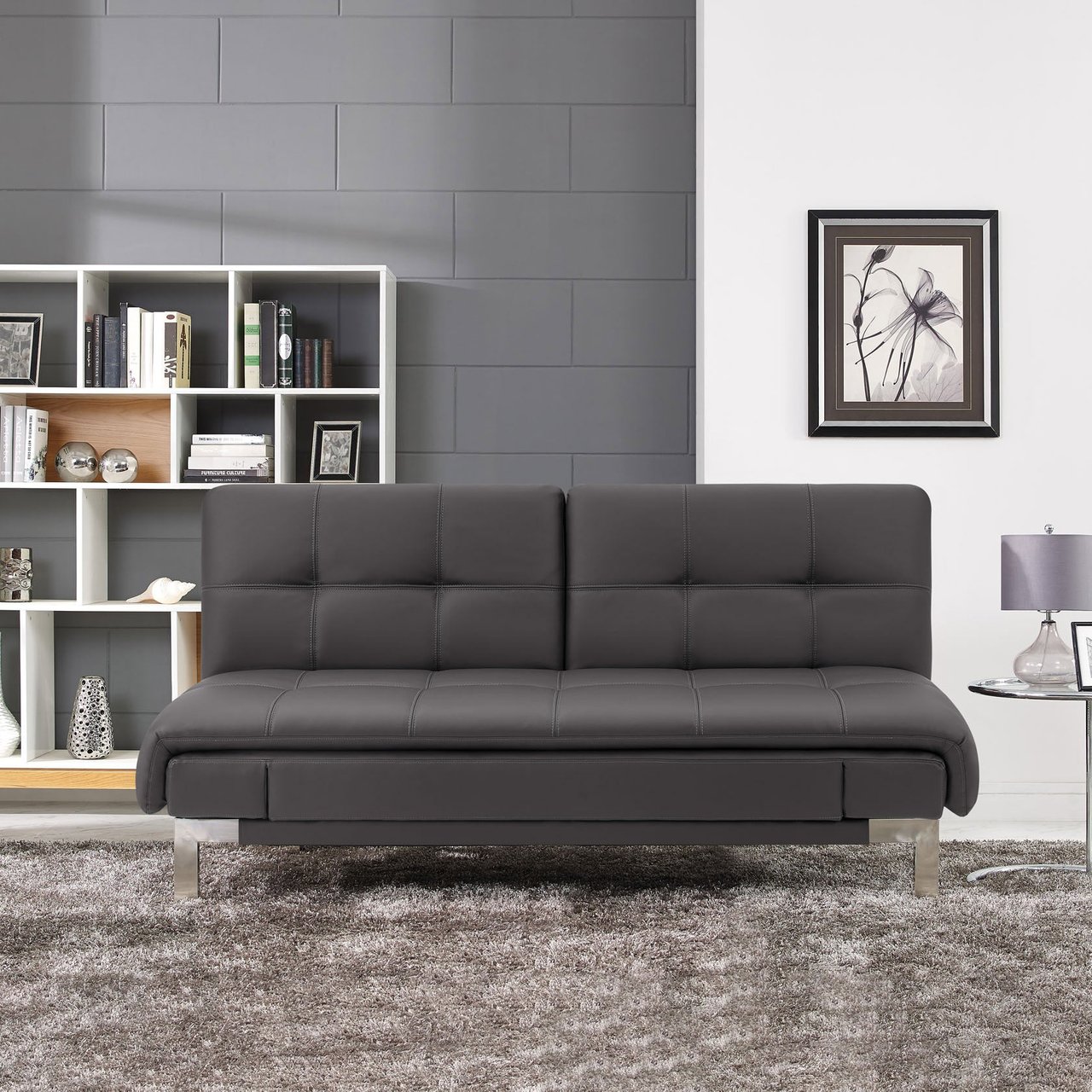 Relax-A-Lounger Verona Euro Lounger Sleeper Sofa - Image 1