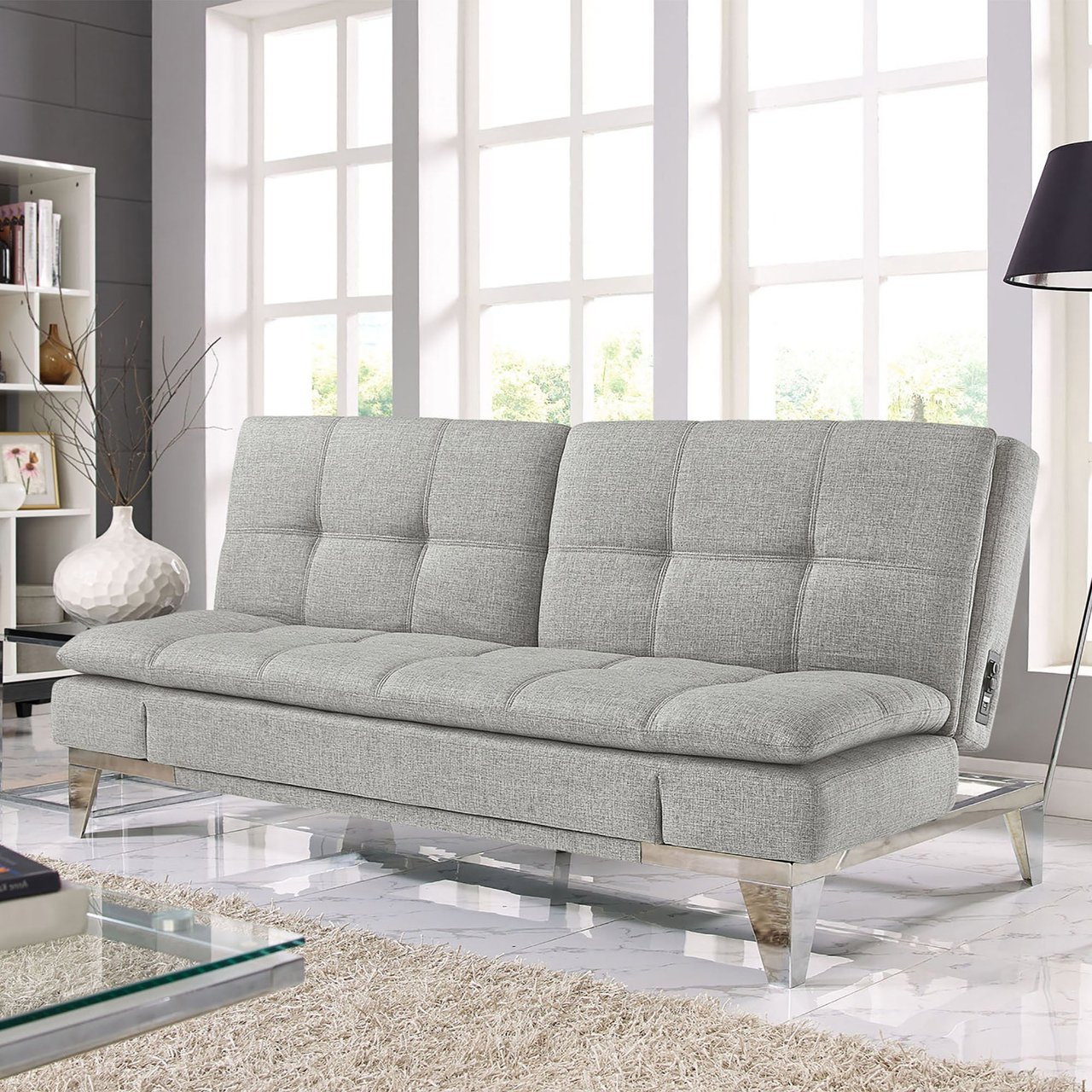 Coddle Parker Fabric Eurolounger - Image 1