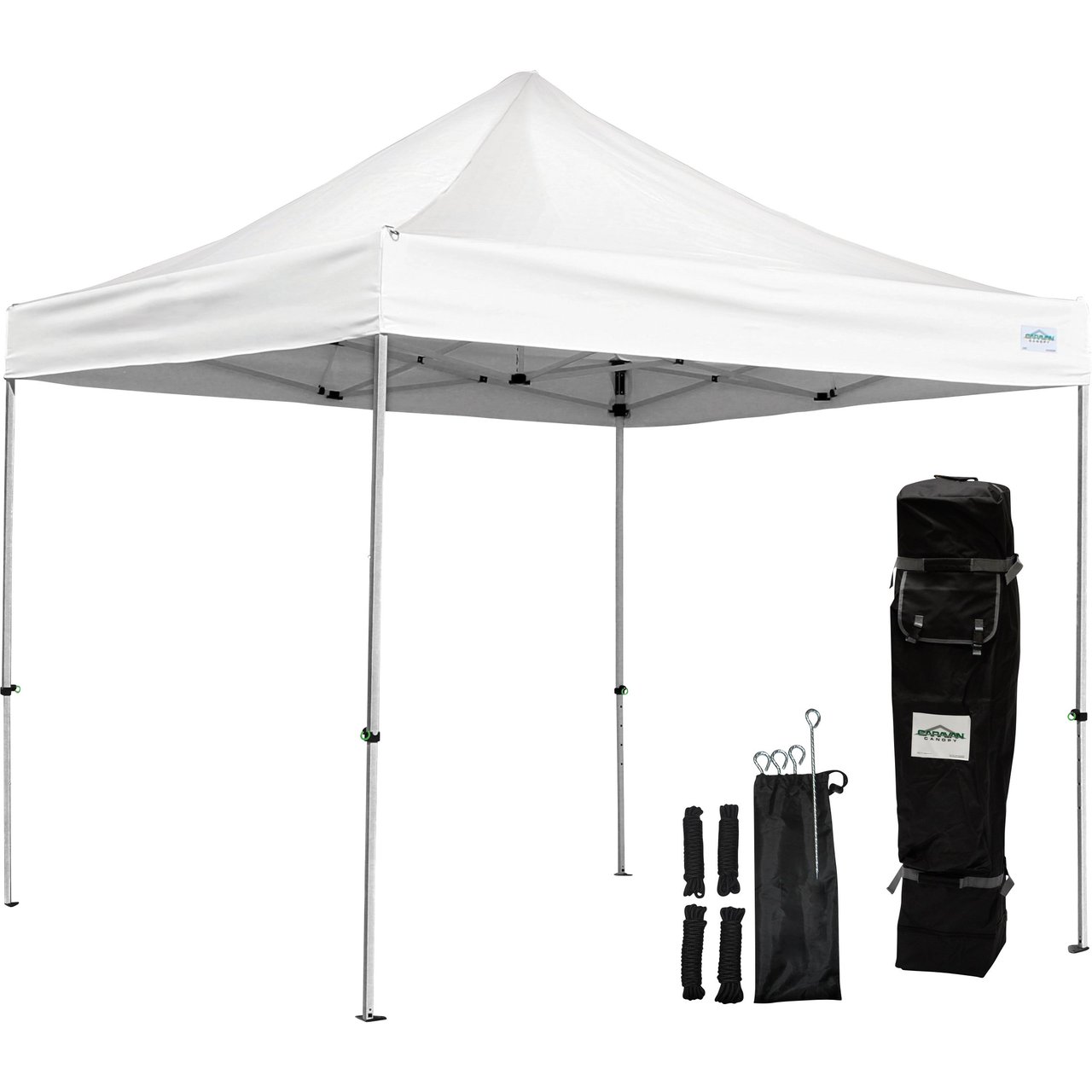 Caravan "Bigfoot" AlumaShade Canopy Kit White 10'x10' - Image 1