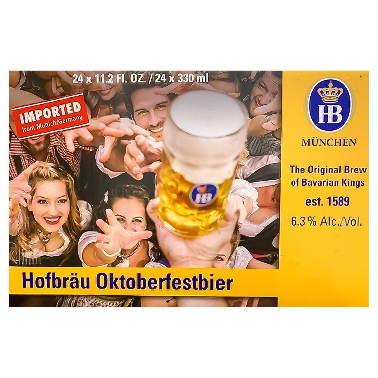 Hofbräu München Oktoberfest 24/11.2oz Bottles