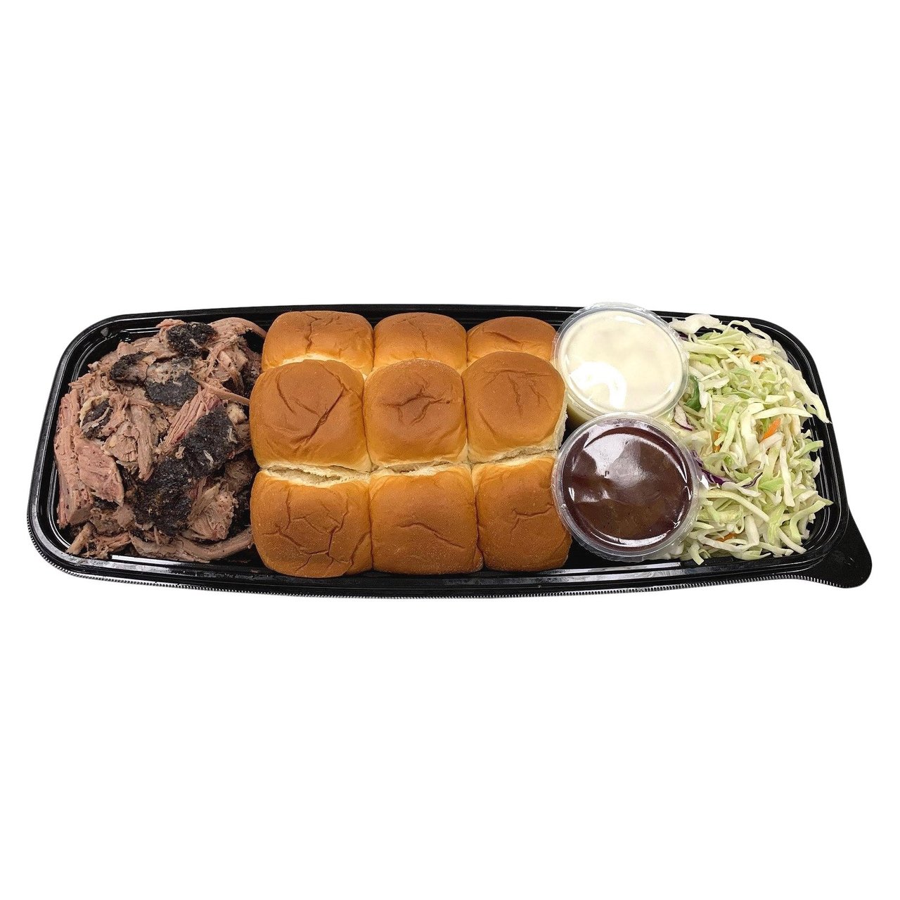 Pit Smoked Brisket Sliders with Coleslaw (Per Lb) - Image 1