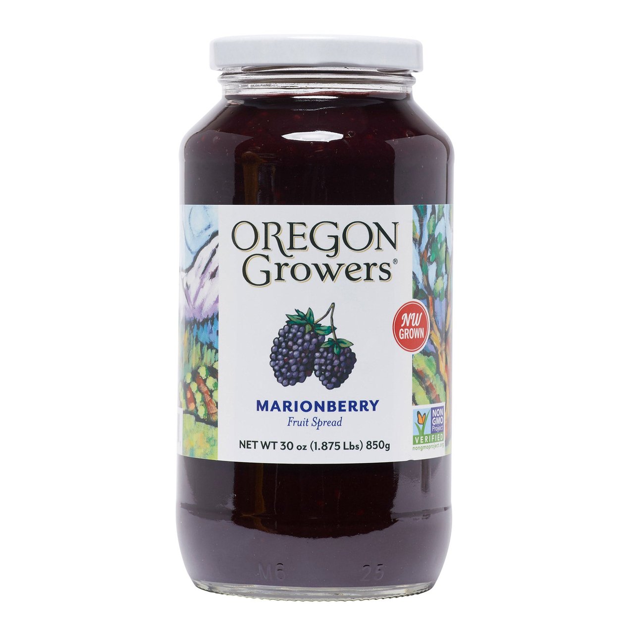 Oregon Growers Marionberry Fruit Spread 30 oz - Image 1