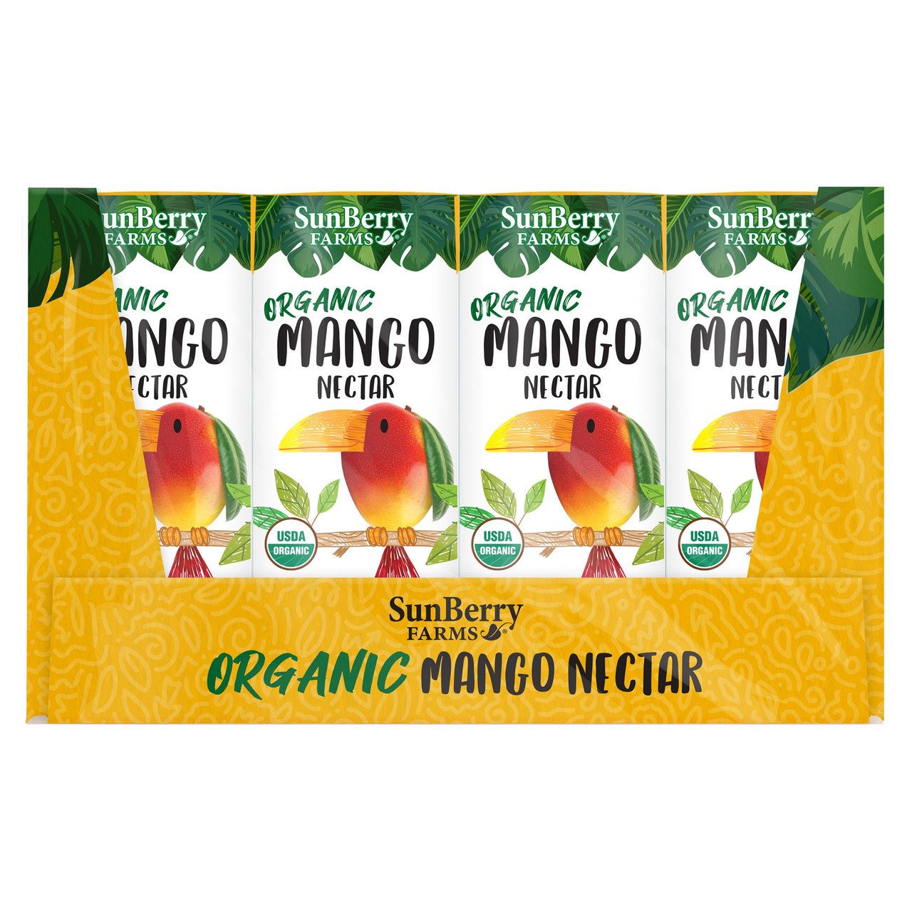 Sunberry Farms Organic Mango Nectar 32/6.75 fl oz (6.7 qts) - Image 1