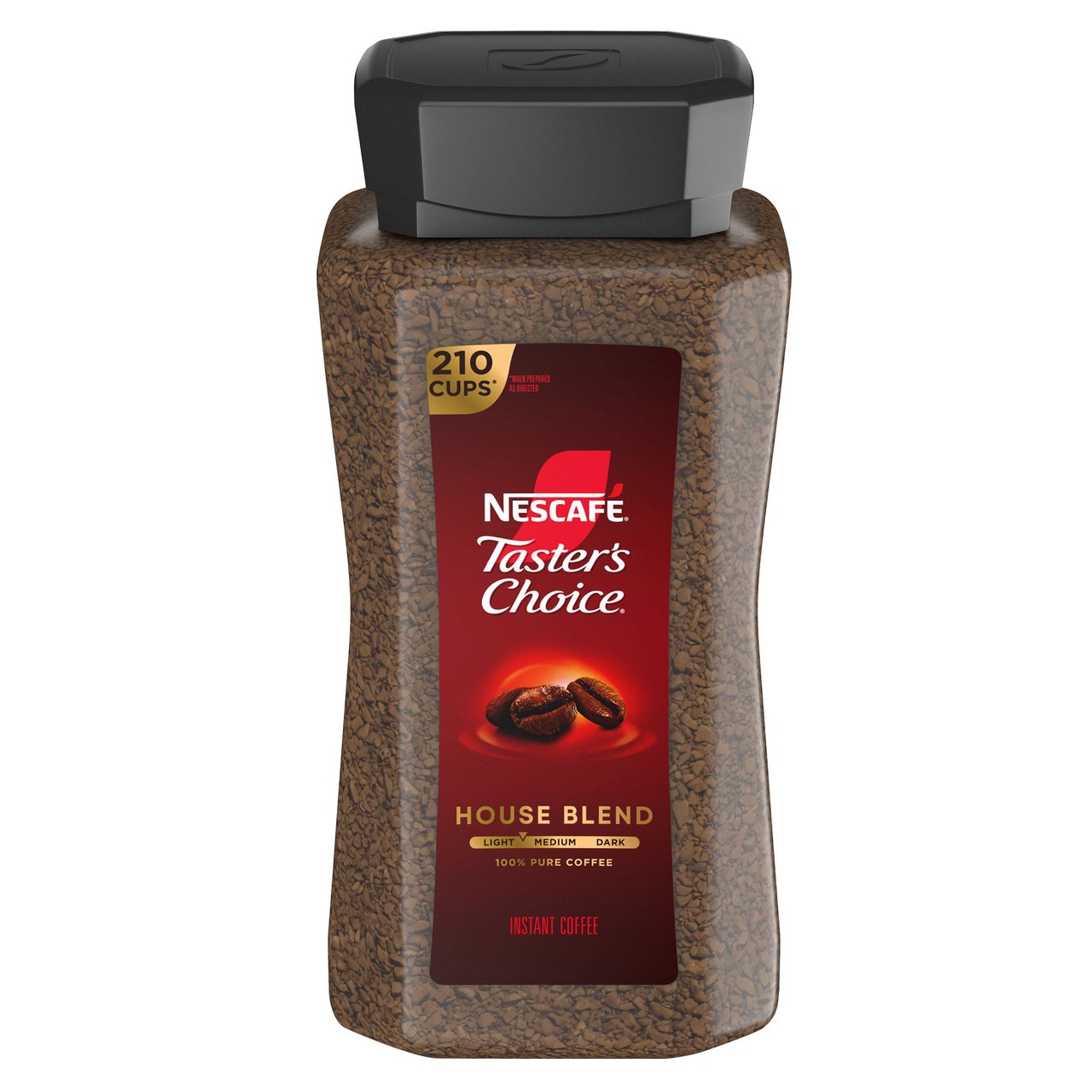NESCAFÉ Taster's Choice House Blend Instant Coffee 14 oz - Image 1
