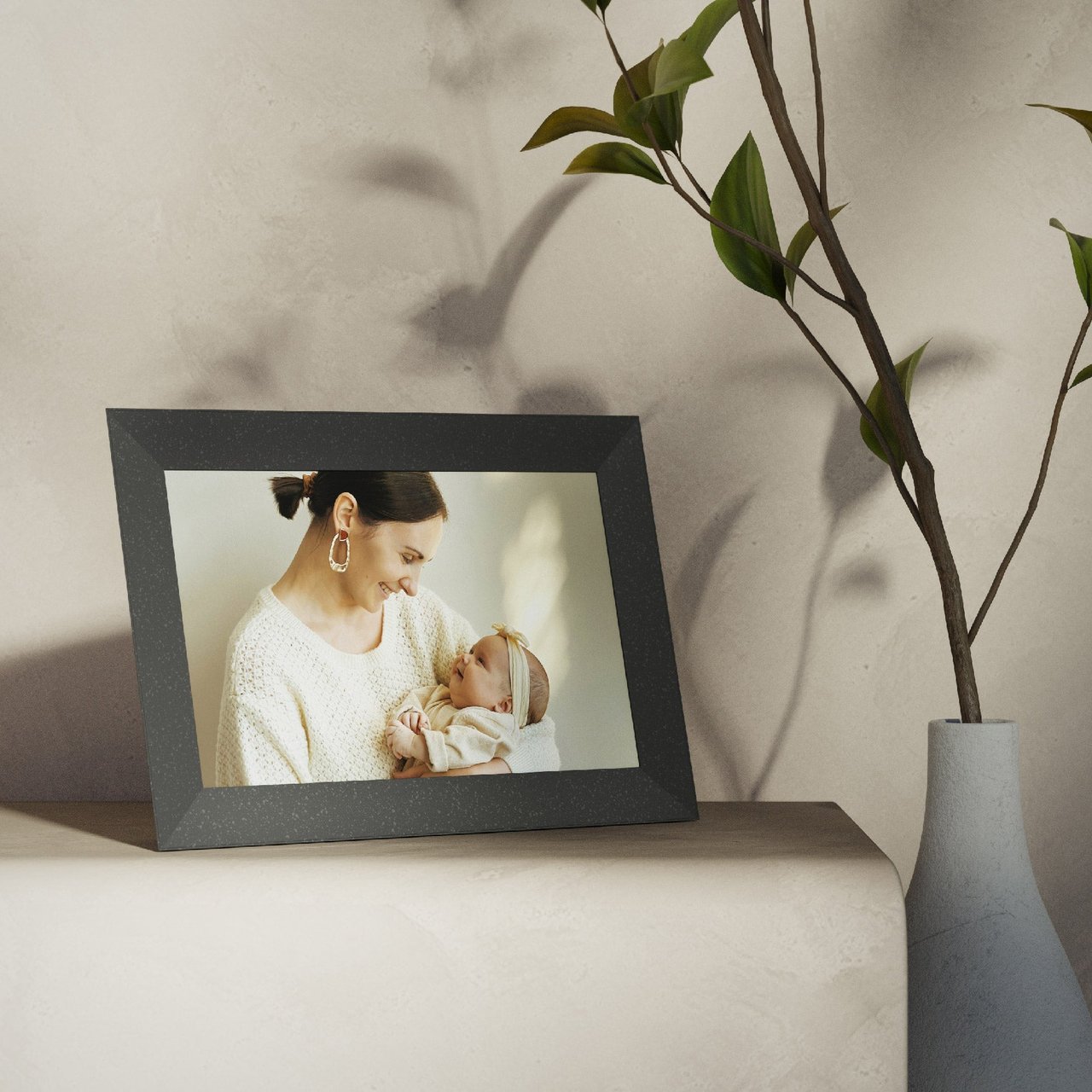 Carver Stone by Aura Digital Frame - Image 1