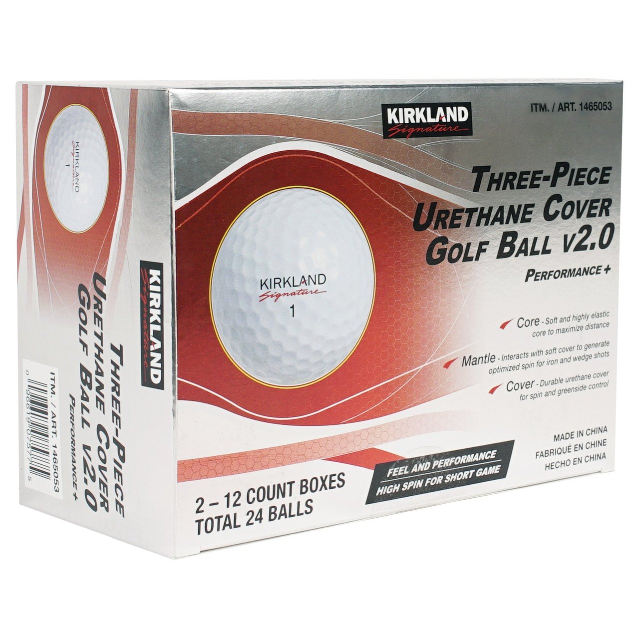 Kirkland Signature 3-Piece Golf Ball V2.0 - Image 1