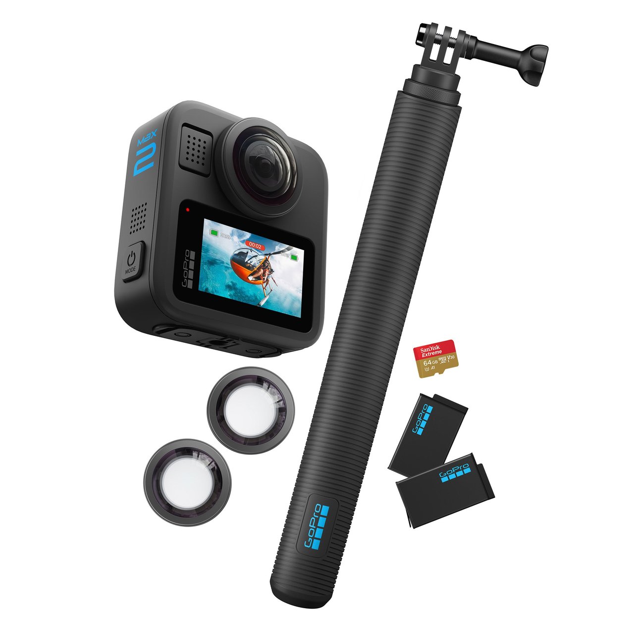 GoPro MAX2 8K 360 Action Camera Bundle - Image 1