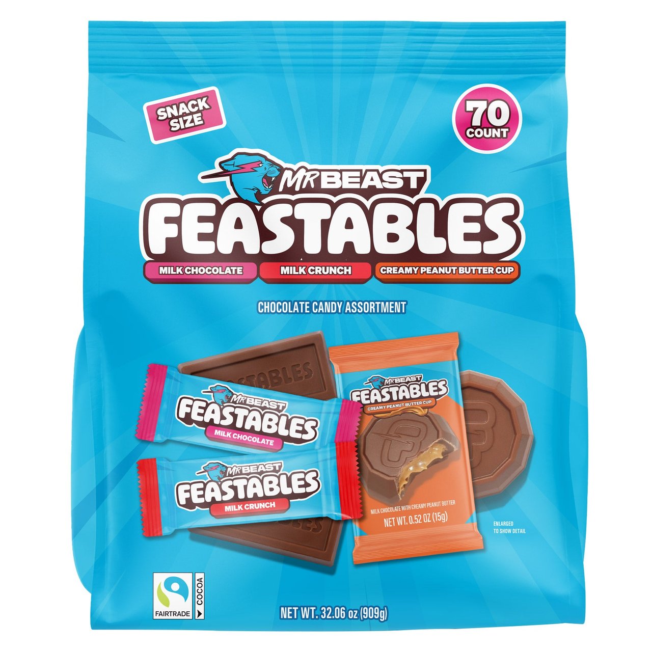 Feastables Assorted Variety Pack 32.06 oz - Image 1