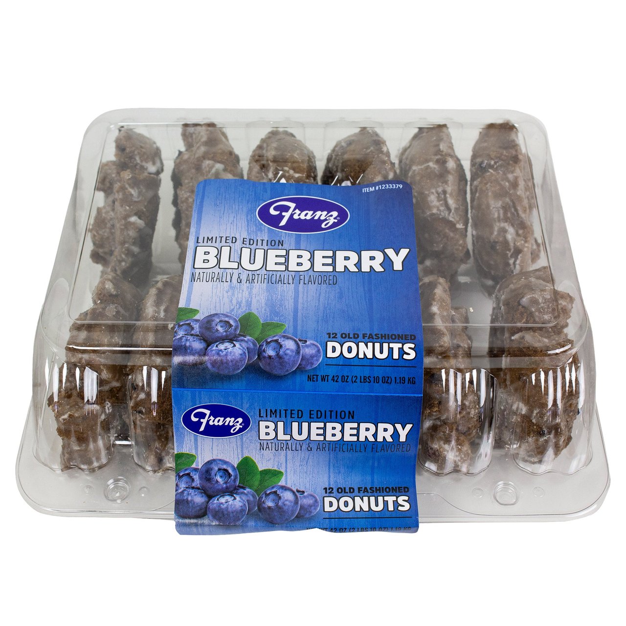 Franz Blueberry Old Fashioned Donuts, 12 ct / 42 oz